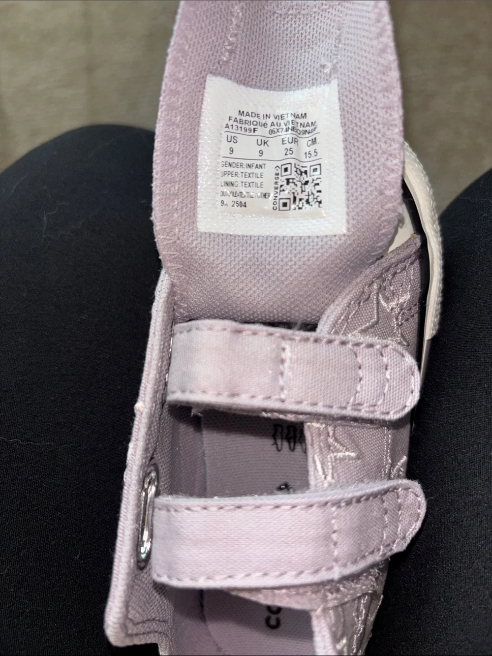 Converse Chuck Taylor All Star Starry Easy On Sneakers - Toddler 🌟💜
